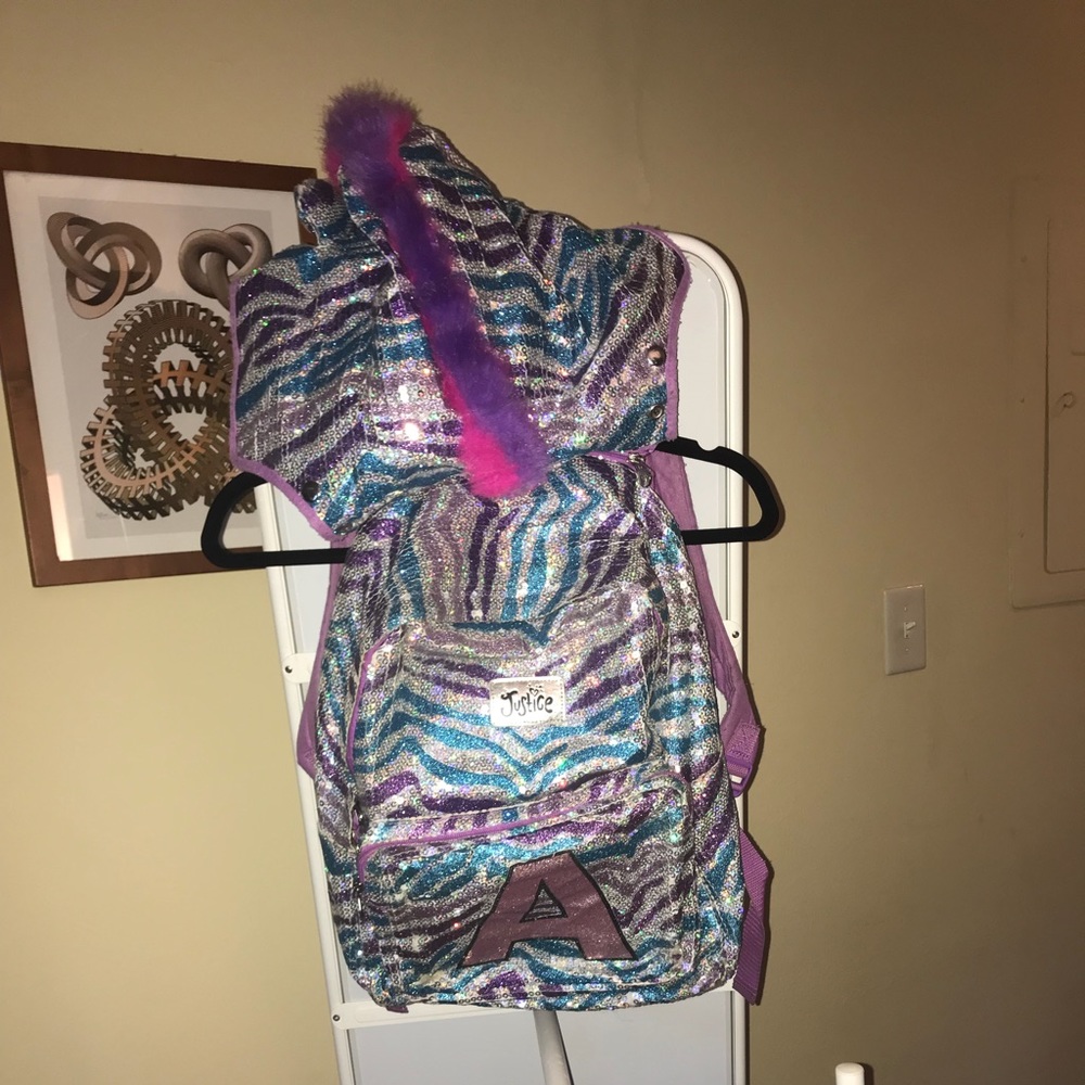 Justice backpack